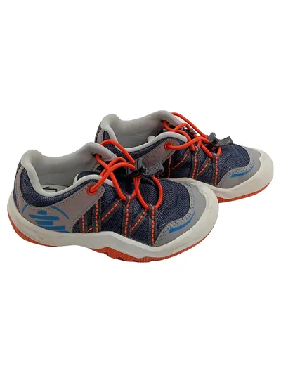 Kamik Kinder Outdoorschuhe Sneaker Gr. 25 Blau Orange Schnellschnürung