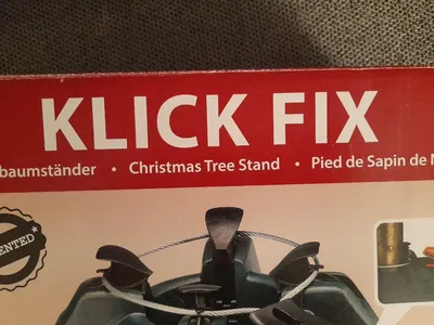 KLICK FIX Christbaumständer Weihnachtsbaumständer Grün Made in Germany