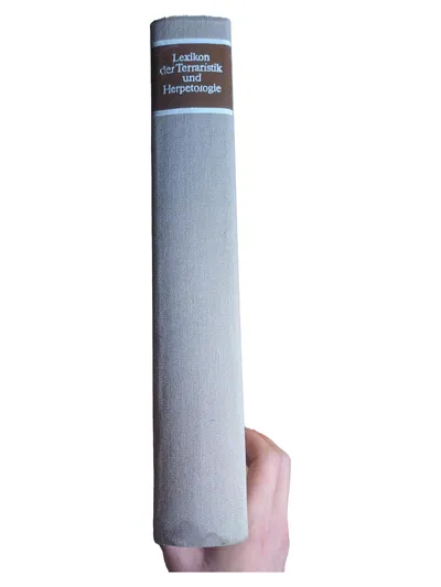 Lexikon der Terraristik und Herpetologie Fachbuch Biologie Sächsischer