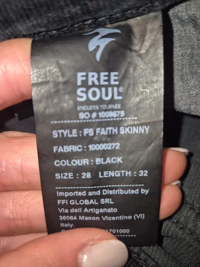 Freesoul Cordhose Damen W28 Faith Skinny Petrol Cord Stretch