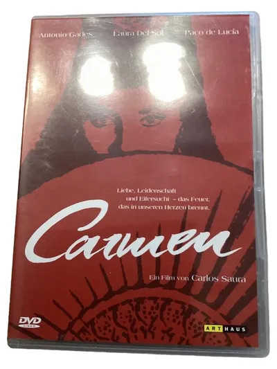 Carmen - Carlos Saura DVD Arthaus Antonio Gades Laura Del Sol Flamenco