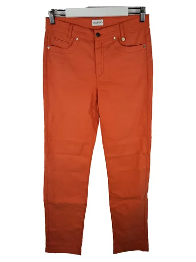 GOLFINO Damen Golfhose Hose Orange Gr. 38 W29 M Sportlich