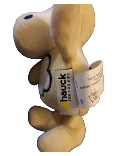 Hauck Fun for Kids Baby Kuscheltier Plüschtier Nilpferd Beige 16cm