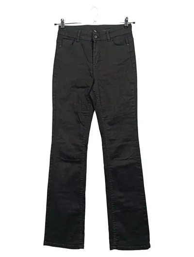 Calzedonia Damen Jeans Straight Leg Schwarz Gr. 38 W29 Basic