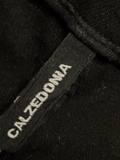Calzedonia Damen Jeans Straight Leg Schwarz Gr. 38 W29 Basic