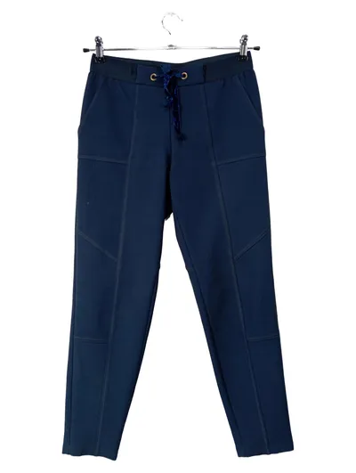 TUZZI Damen Jogginghose Sporthose Gr. 38 Blau Samt-Schnürung