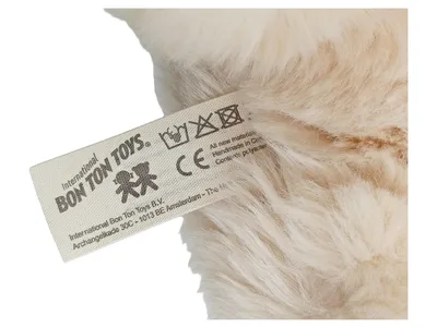 Bon Ton Toys Plüschtier Husky Hund 22cm Kuscheltier Beige Wolf
