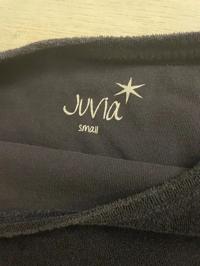Juvia Damen Pullover Grau Gr. S Casual Baumwolle