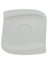 Bocuse d'Or Unterteller Weiß Porzellan 14, 5 cm Elegant 1