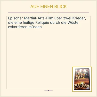 Warriors of Heaven and Earth DVD Abenteuerfilm Columbia TriStar FSK 16