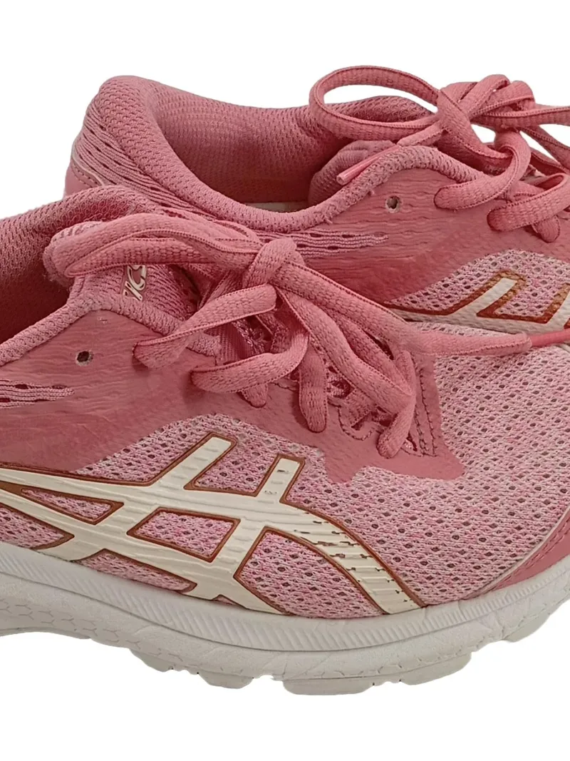 ASICS GT-1000 Laufschuhe Kinder Rosa Gr. 32,5 Sportschuhe Sneaker 5