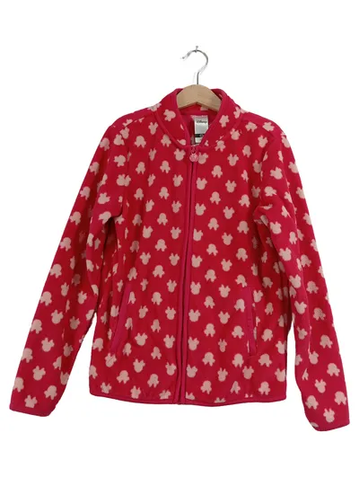 Disney Minnie Mouse Fleecejacke Mädchen Gr. 134 Pink C&A