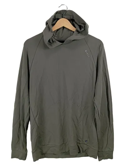 Boggi Milano BTECH Herren Hoodie Kapuzenpullover Gr. L Oliv Sportlich