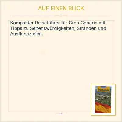 Polyglott Reiseführer Gran Canaria Kanarische Inseln Spanien Reise