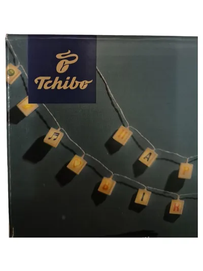 Tchibo LED Lichterkette Leuchtbuchstaben 2,65m Batterie Fairy Lights
