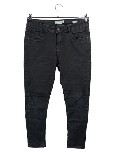 Bench. Damen Skinny Jeans W30 L32 Schwarz Stretch 5-Pocket