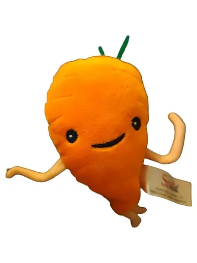 Sunkid Karotten Plüschtier Kuscheltier Orange 13cm NEU