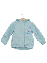 Disney Frozen Winterjacke Kinder Kapuze Reißverschluss Blau Gr. 92 1