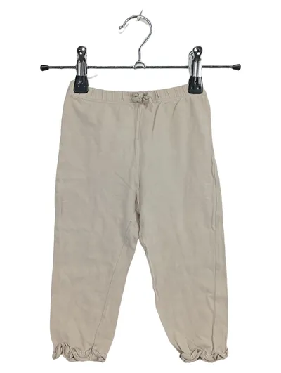 C&A Baby Club Stoffhose Mädchen Gr. 80 Beige Baumwolle Jogger