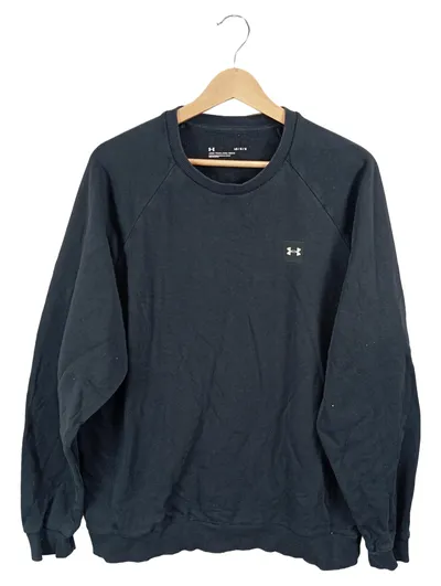 Under Armour Herren Sweatshirt Gr. XL Schwarz Loose Fit Fleece