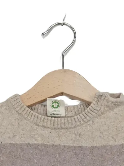 ALANA Baby Strampler Gr. 62 gestreift Baumwolle Wolle organic