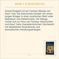 Gravel Kingdom Manga Kaori Yuki Carlsen Comics Einzelband 3
