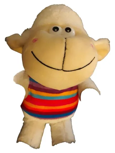 Sunkid Schaf Plüschtier Kuscheltier Regenbogen Pullover 33cm