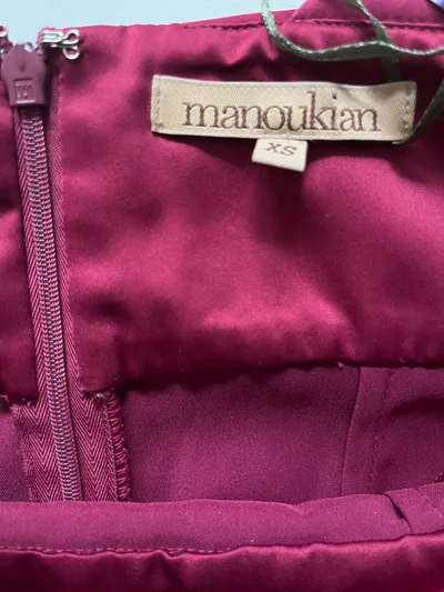 Alain Manoukian Damen Abendkleid Pink Gr. 34/XS Elegant Festlich