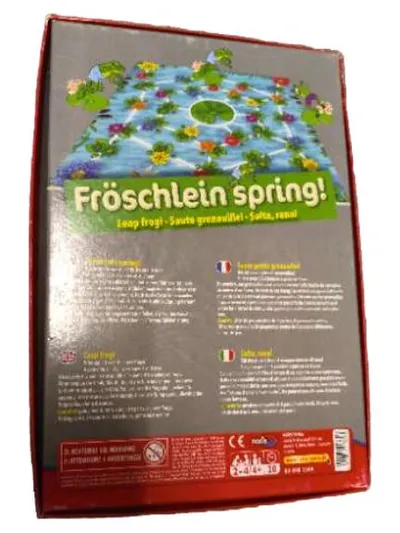 Noris Fröschlein spring! Kinderspiel Kartenspiel ab 4 Jahre 2-4 Spieler