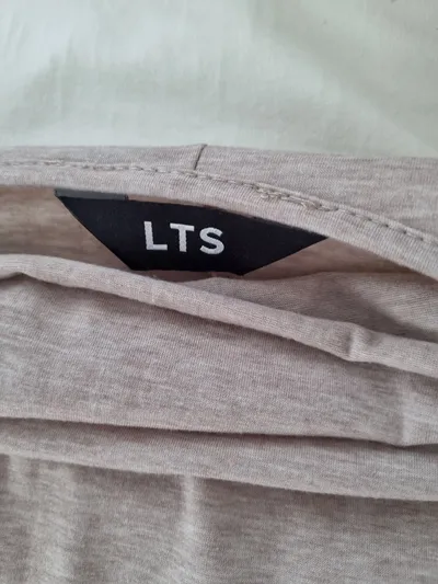 Long Tall Sally Damen Langarmshirt Gr. 44 Beige Meliert Oversized LTS