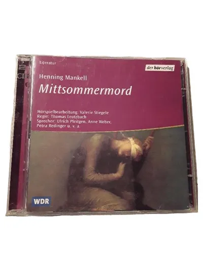 Mittsommermord Henning Mankell Hörspiel 2 CDs WDR Der Hörverlag