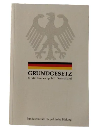 Grundgesetz für die Bundesrepublik Deutschland Bundeszentrale polit. Bildung