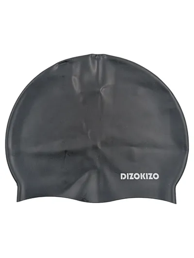 Dizokizo Badekappe Schwimmkappe Schwarz