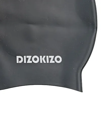 Dizokizo Badekappe Schwimmkappe Schwarz