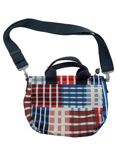 Kipling Umhängetasche Sling Bag kariert mehrfarbig Crossbody Tasche