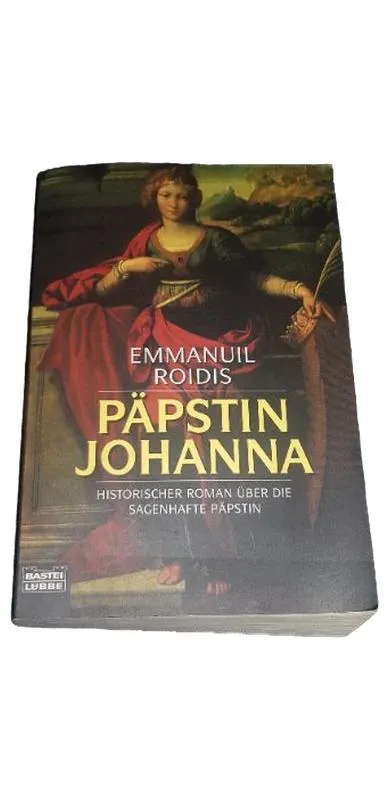 Päpstin Johanna Emmanuil Roidis Historischer Roman Bastei Lübbe Taschenbuch