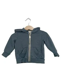 Carter's Baby Sweatjacke Kapuzenjacke Gr. 6 Monate / 68 Grau Reißverschluss 1