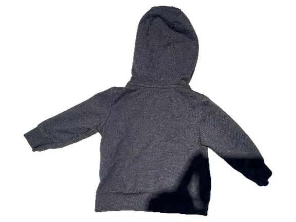 Carter's Baby Sweatjacke Kapuzenjacke Gr. 6 Monate / 68 Grau Reißverschluss 2