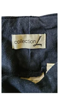Collection L Damen Jeans Hose Gr. 38 Blau Straight Casual Stretch 2