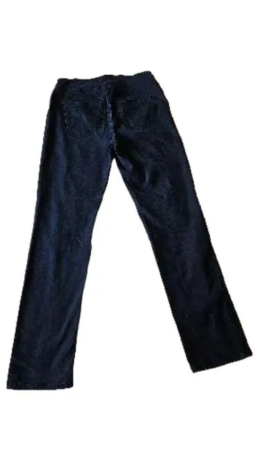 Collection L Damen Jeans Hose Gr. 38 Blau Straight Casual Stretch 3
