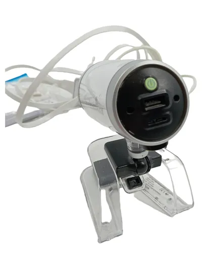 Babymoov A014409 Babyphone Kamera Babyfon mit USB & Halterung Silber