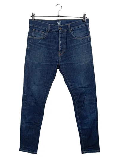 Carhartt WIP Herren Jeans Straight Leg 30/32 Blau Denim Streetwear