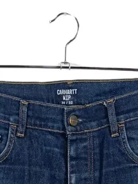 Carhartt WIP Herren Jeans Straight Leg 30/32 Blau Denim Streetwear 2