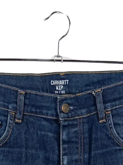 Carhartt WIP Herren Jeans Straight Leg 30/32 Blau Denim Streetwear