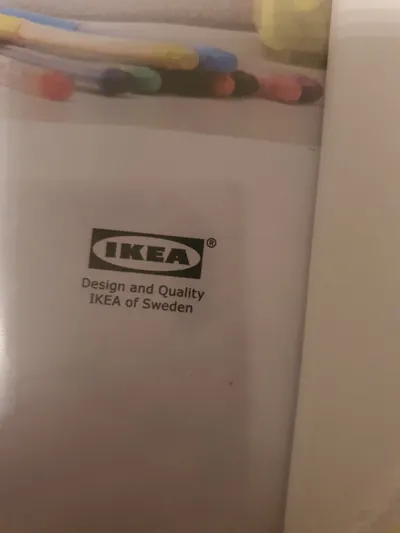 IKEA FISKBO Bilderrahmen Weiß 21x30 cm Holz Minimalistisch Uni Alltag