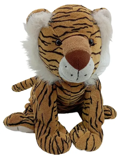 Bambia Kuscheltier Tiger Stofftier Plüschtier braun gestreift 31 cm