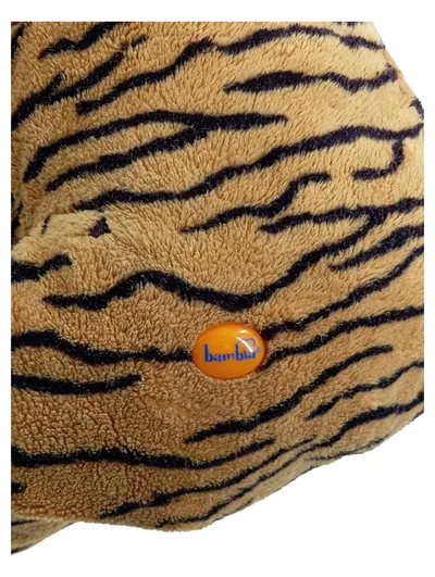 Bambia Kuscheltier Tiger Stofftier Plüschtier braun gestreift 31 cm