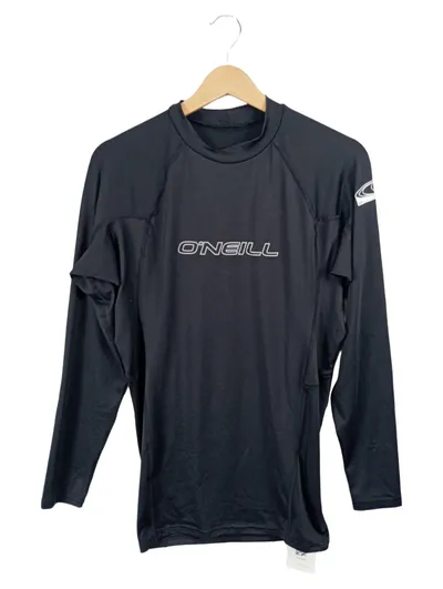 O'Neill Herren Rashguard UV-Schutz Langarmshirt Schwarz Gr. L