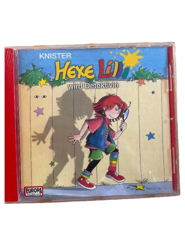 Hexe Lilli wird Detektivin CD Hörspiel Knister Europa ab 4 Jahre 1