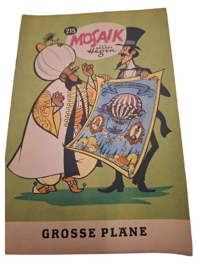 MOSAIK Nr. 215 Hannes Hegen Grosse Pläne DDR Comic Heft